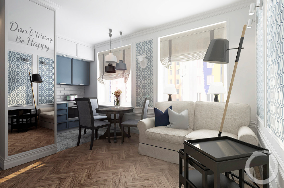 Американская классика на 50 кв.м.