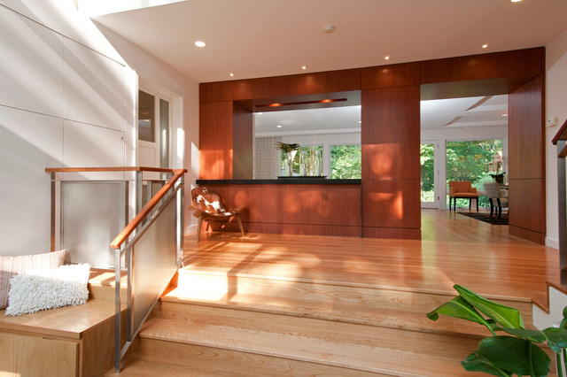 Mid Century remodel midcentury-entry