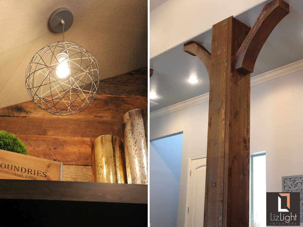 Inspiration for an eclectic entryway remodel in Austin