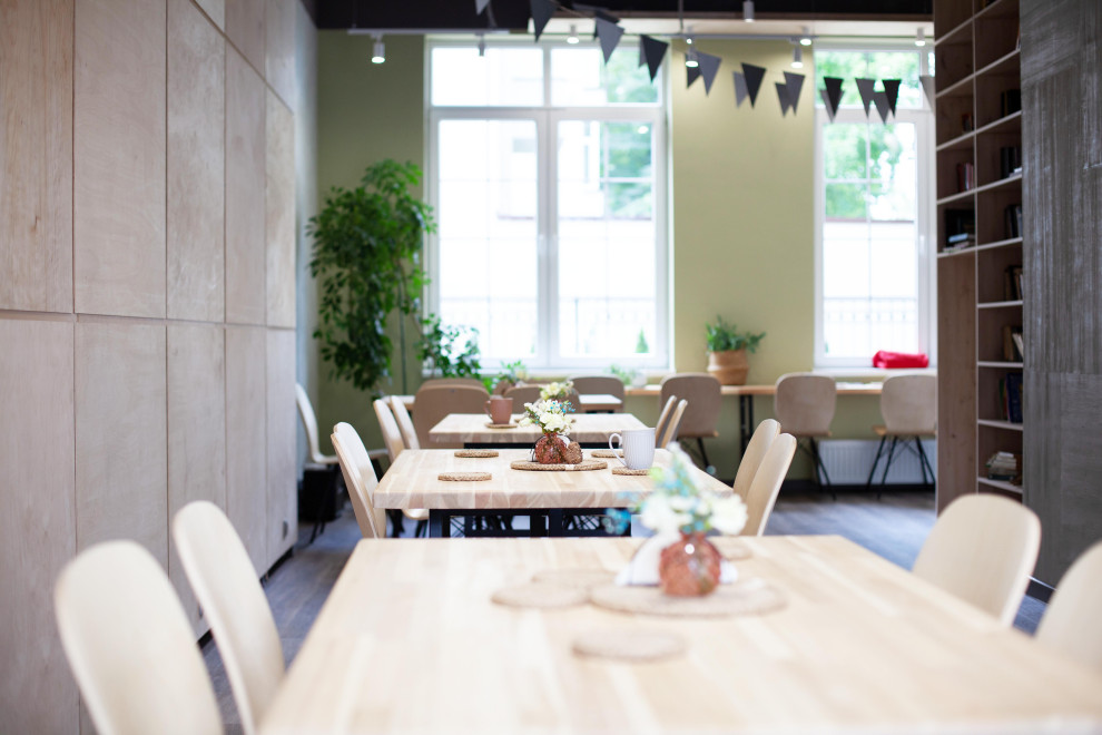 Дизайн проект эко кафе