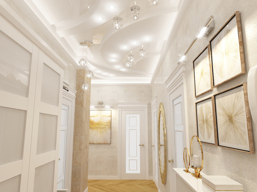 Прихожая- коридор "Потолочные премудрости"