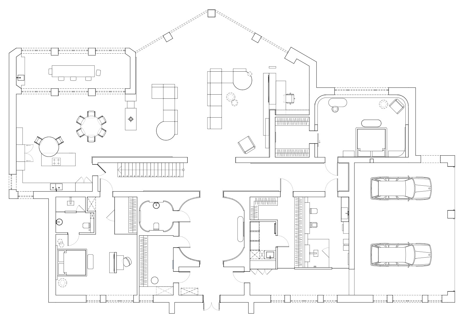 Планировка 1 этаж