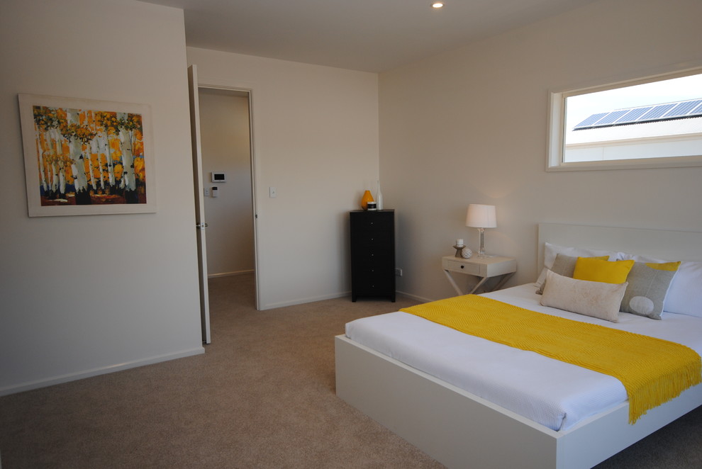 Inspiration for a contemporary home design in Adelaide.