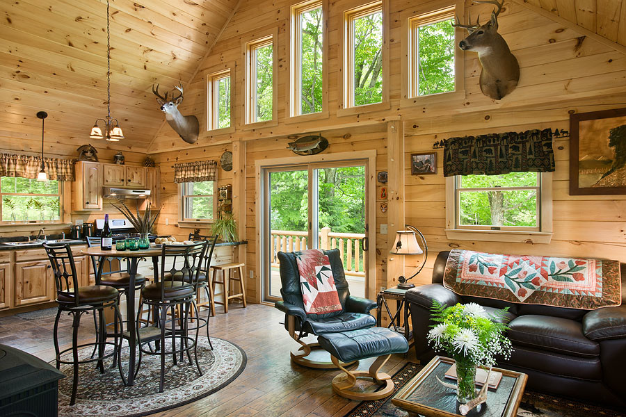 Country living room in Burlington.