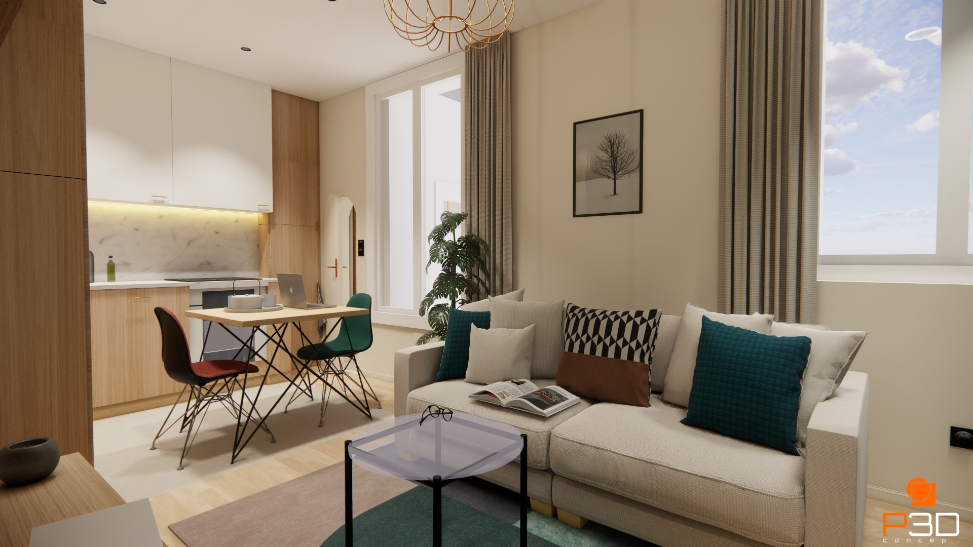 Paris 19 – De l’ancien au contemporain : une rénovation sur-mesure"