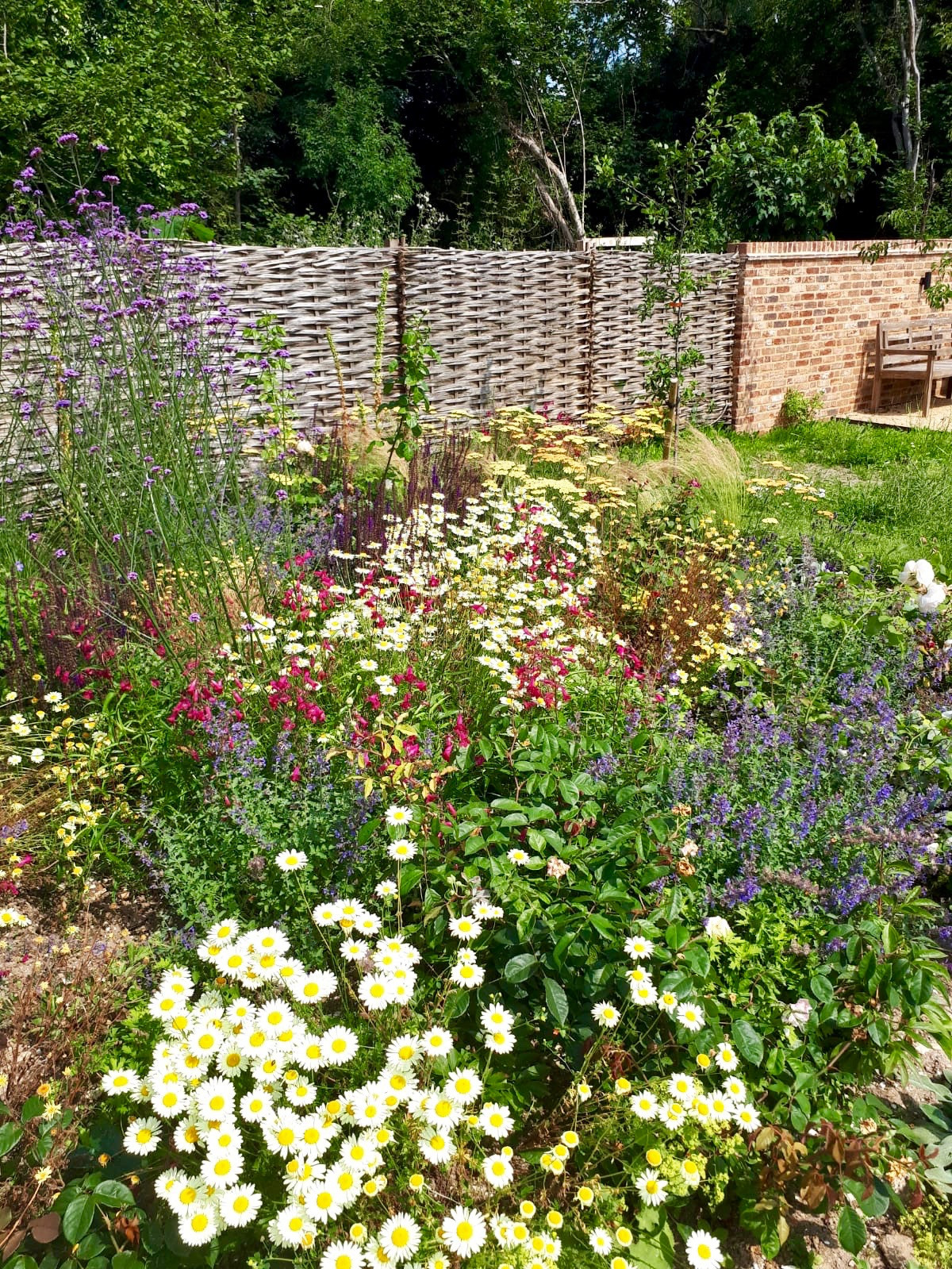 Colourful English Cottage Garden
