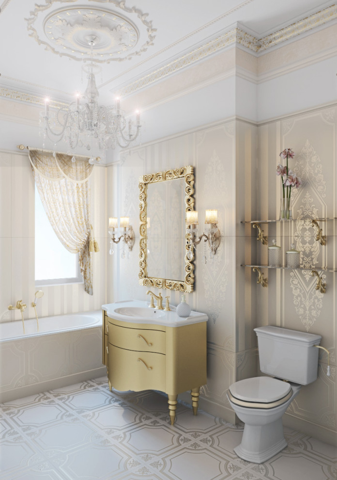 Квартира в роскошном классическом стиле
