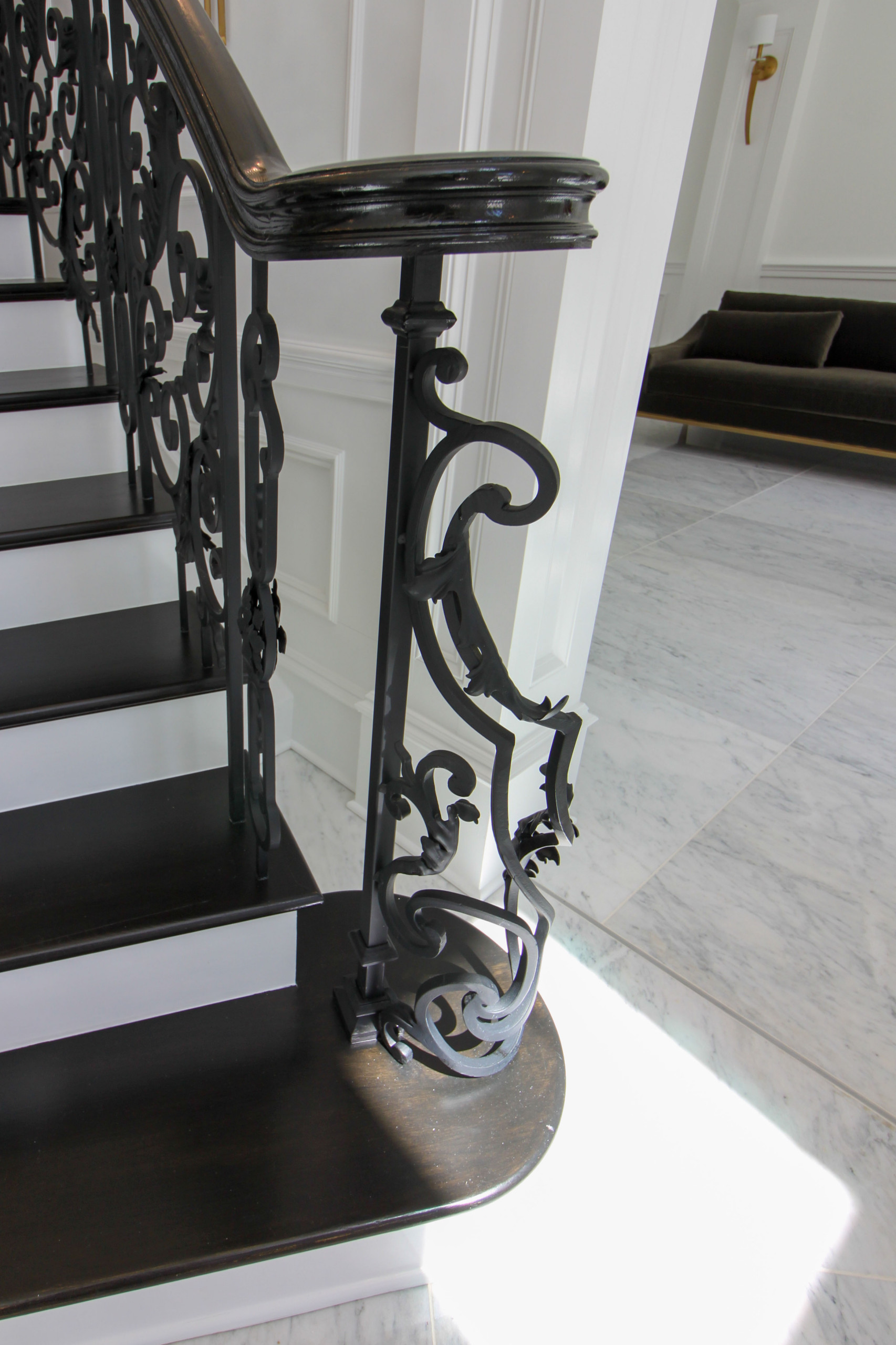 92_Grand Double Staircase in Exquisite Custom Home, Great Falls VA 22066