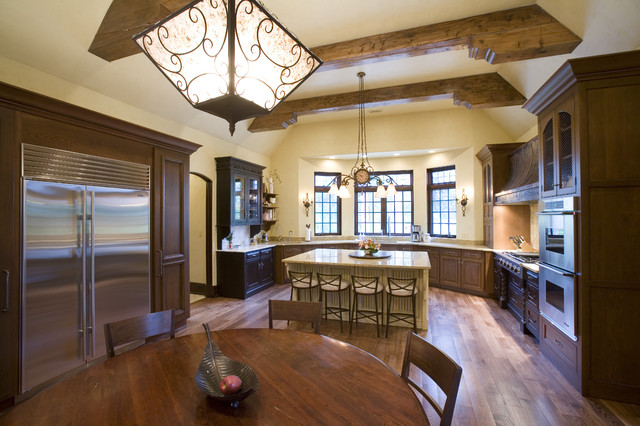 Open Kitchen rustic-kitchen