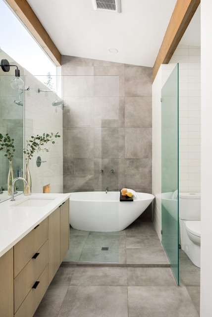 Mid Century Remodel mid-century-badezimmer