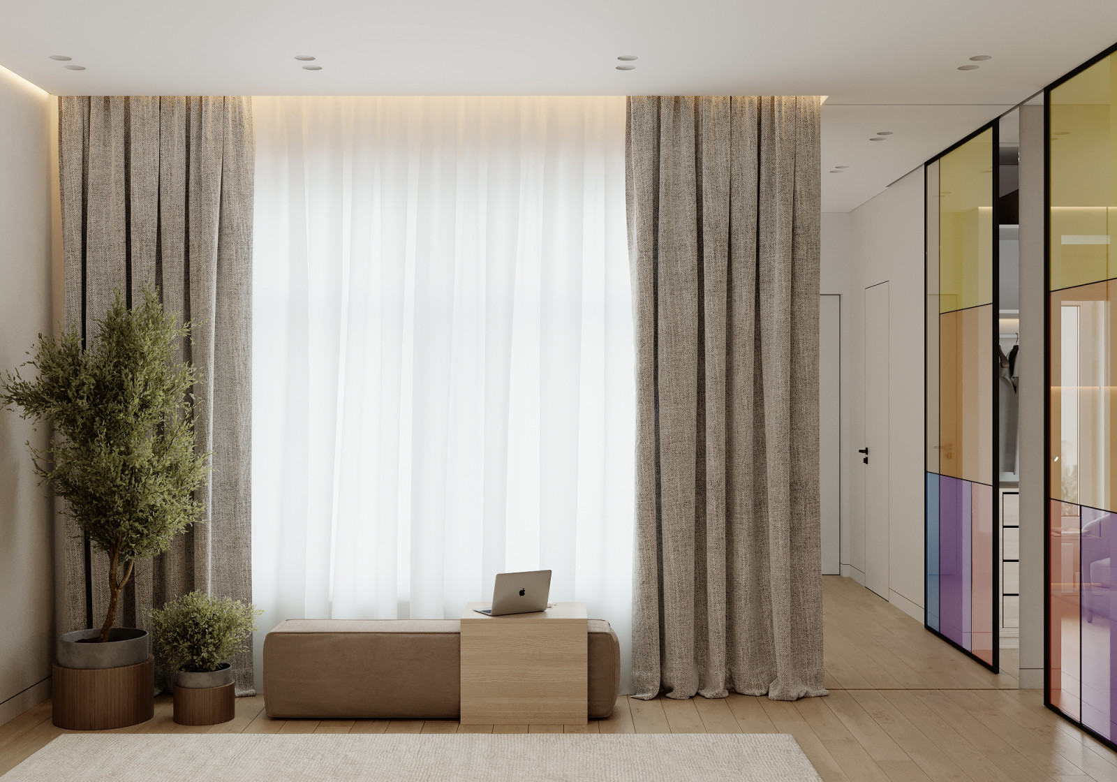 Мастер спальня