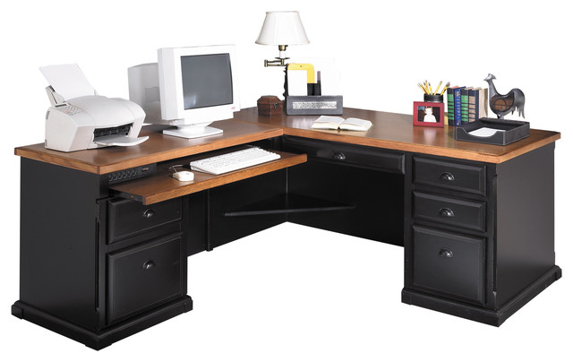 Martin Furniture Southampton Onyx Left L Shaped Desk Southampton Onyx Left L Shaped Desk