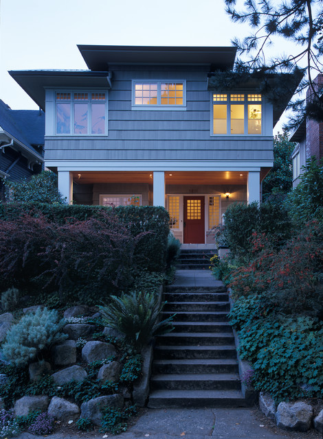 Madrona addition craftsman-facciata