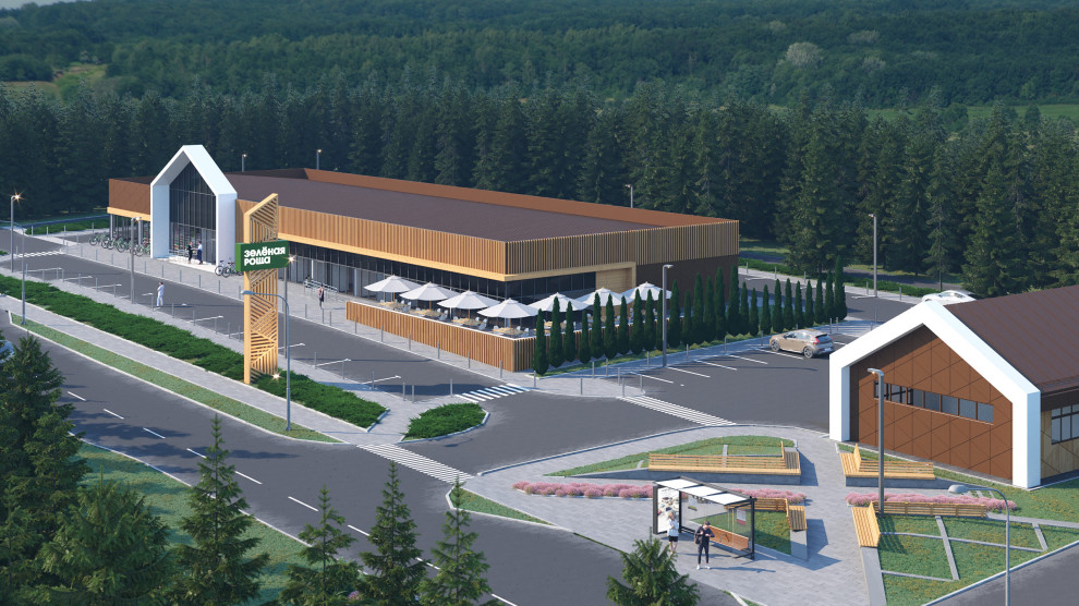 Проект торгового центра в Московской области