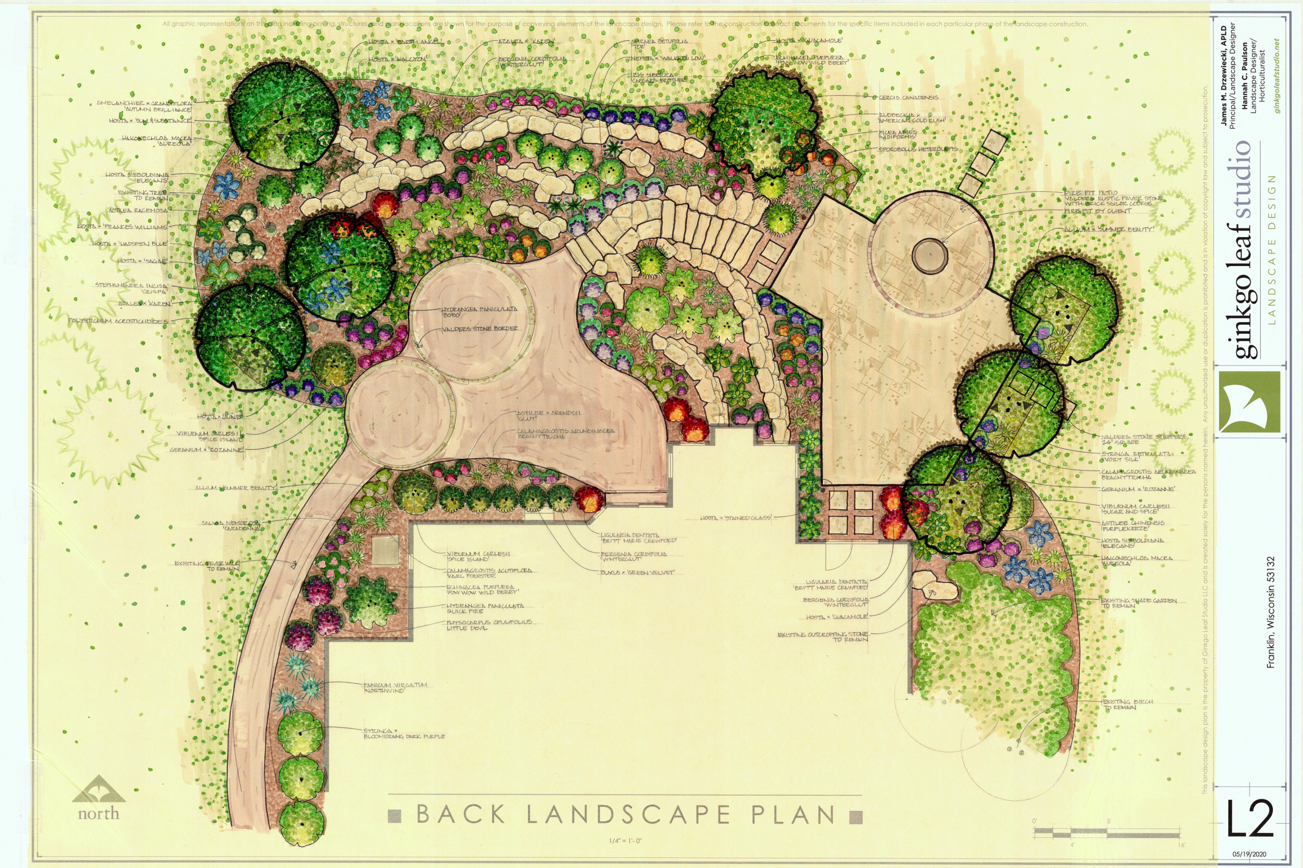 Transitional Patio and Landscape Renovation - Franklin