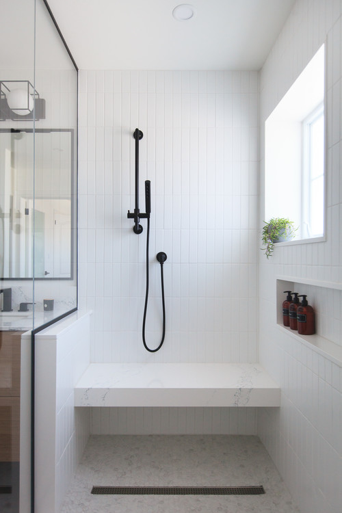 Embracing Simplicity: Uncover the Beauty of White Shower Tile Ideas for Your Bathrooms