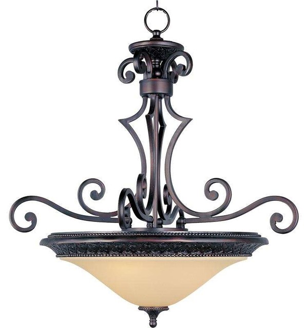 Maxim Lighting 11242svoi Symphony Traditional Invert Bowl Pendant Light Maxim Lighting 11242svoi Symphony Traditional Invert Bowl Pendant Light