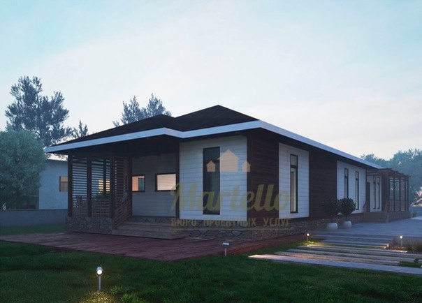 Проект дома отдыха в г.Иркутске