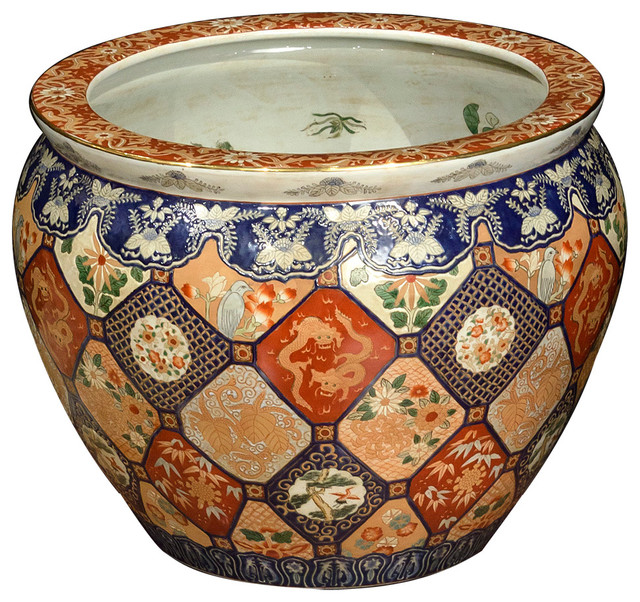 Bukkake bath japan Asian pots with a desine