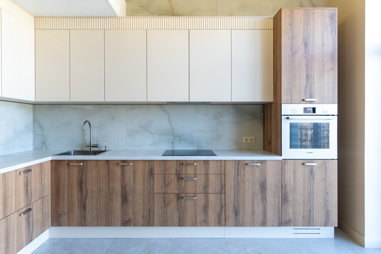 Ремонт в двухэтажной квартирк в ЖК "Да Винчи"