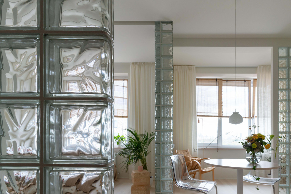 Квартира с стеклоблоками