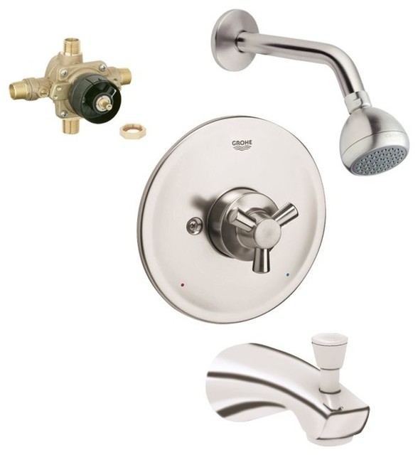 Grohe Arden Tub And Shower Valve Kit 11 X9 X8 Contemporary