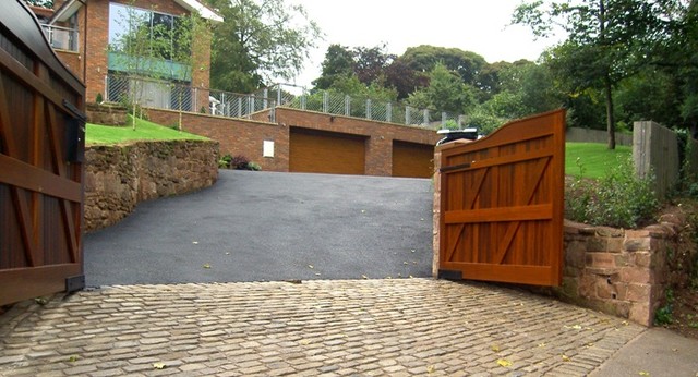 Exclusive Driveways moderne-hus-og-facade