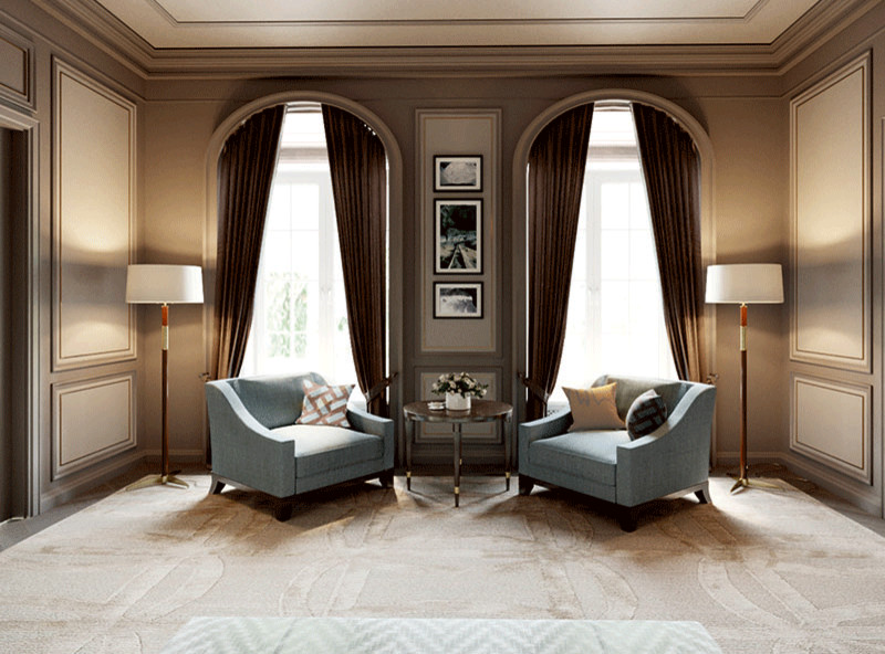 Эскизный дизайн-проект спальни