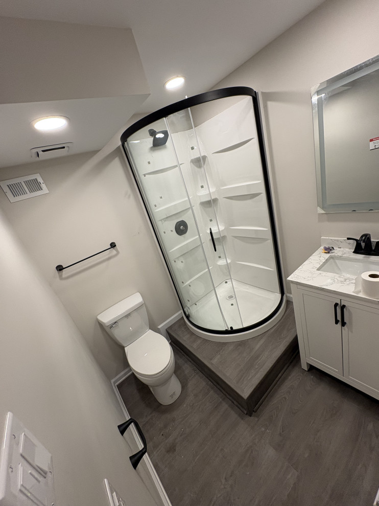Basement Bathroom Install