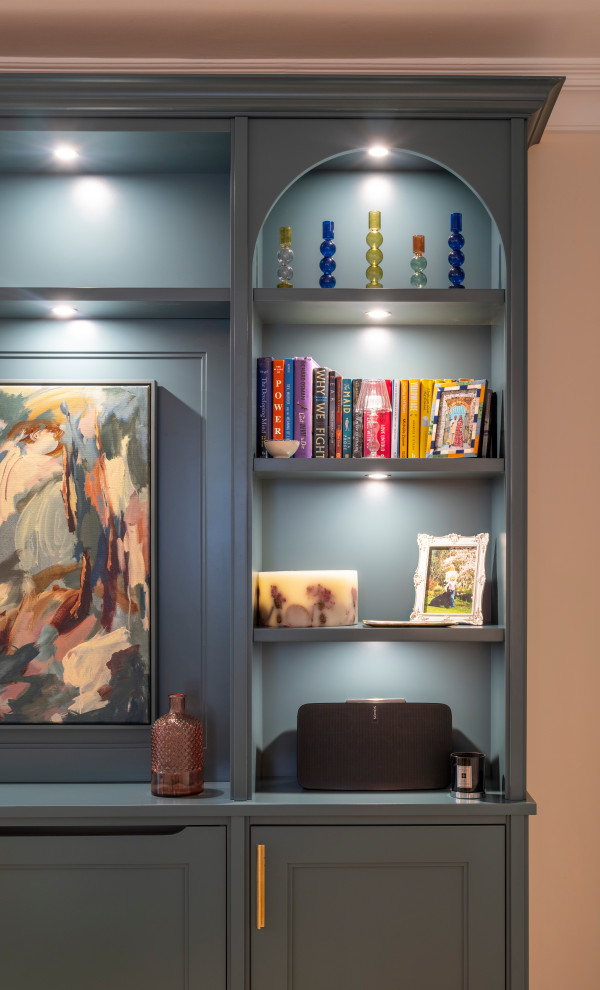 Beautiful Bespoke Wall Unit with Custom Storage