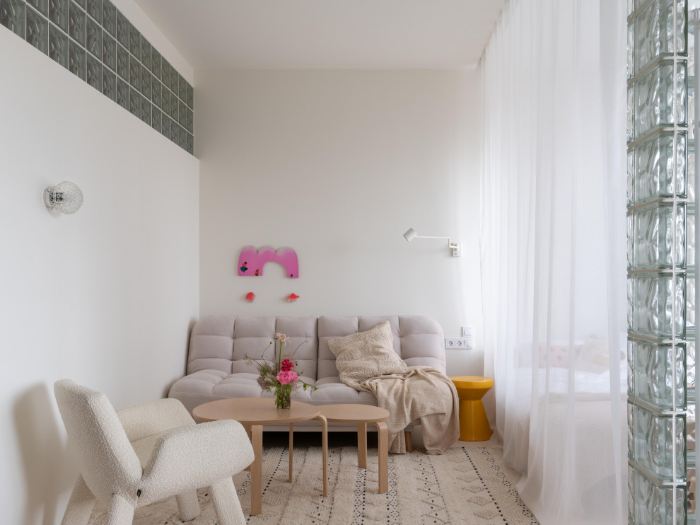 Квартира с стеклоблоками