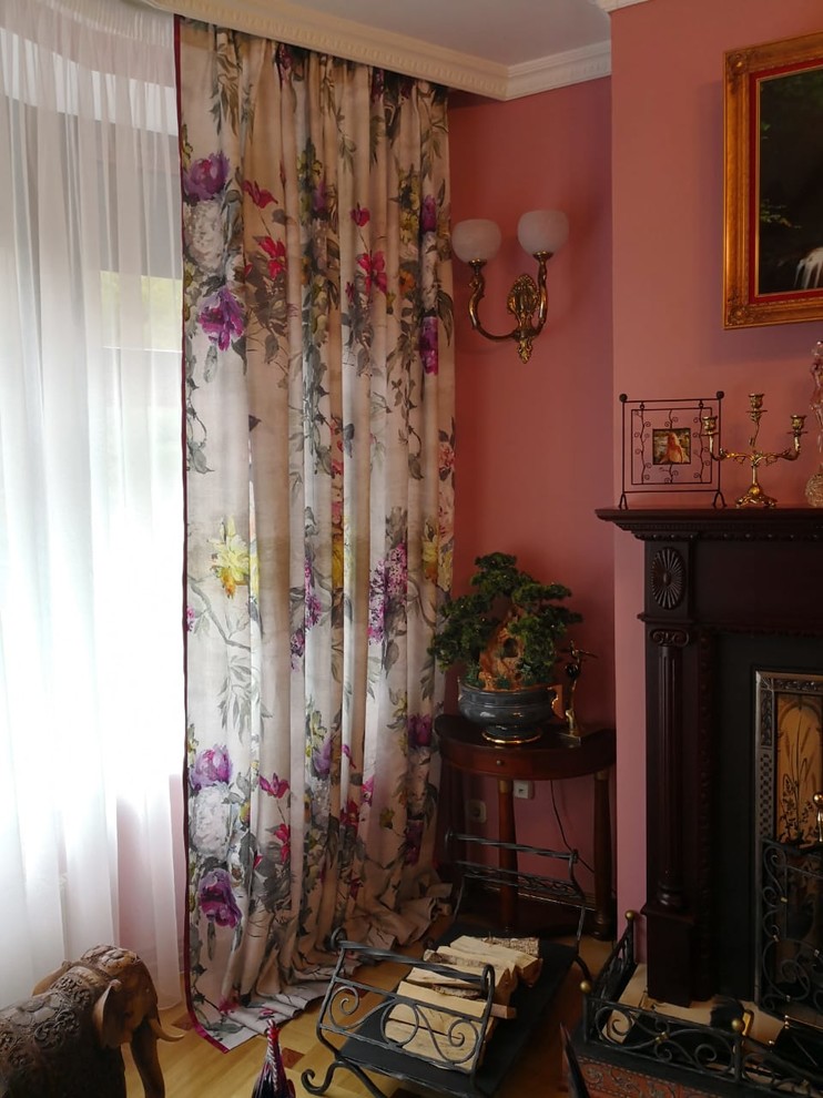 Шторы на даче в Лесных Далях - ГОСТИНАЯ