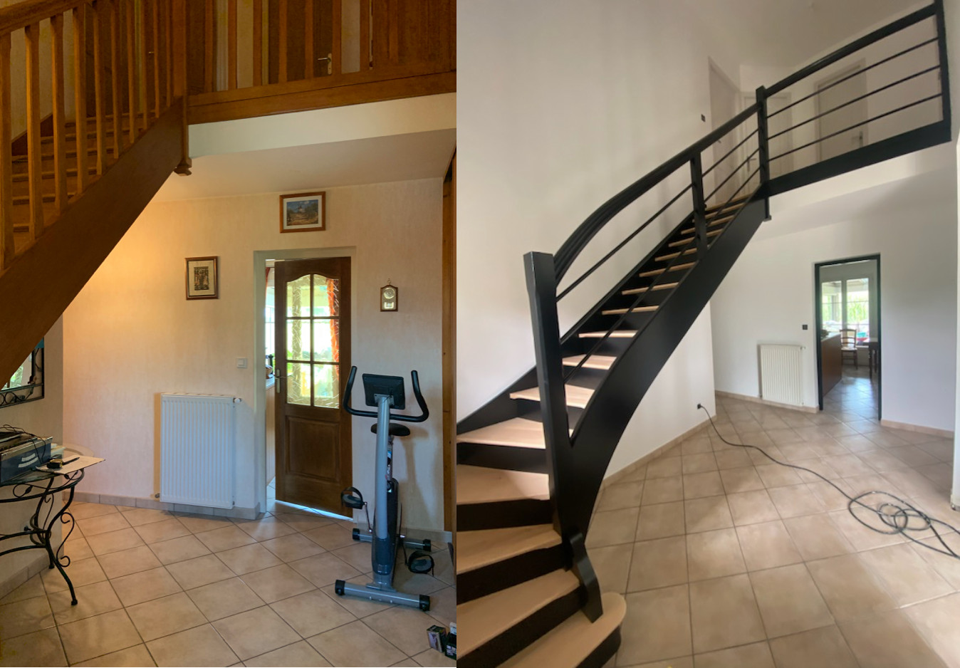 Design Mobilier - Agencement sur mesure-création de rangenements sous escalier