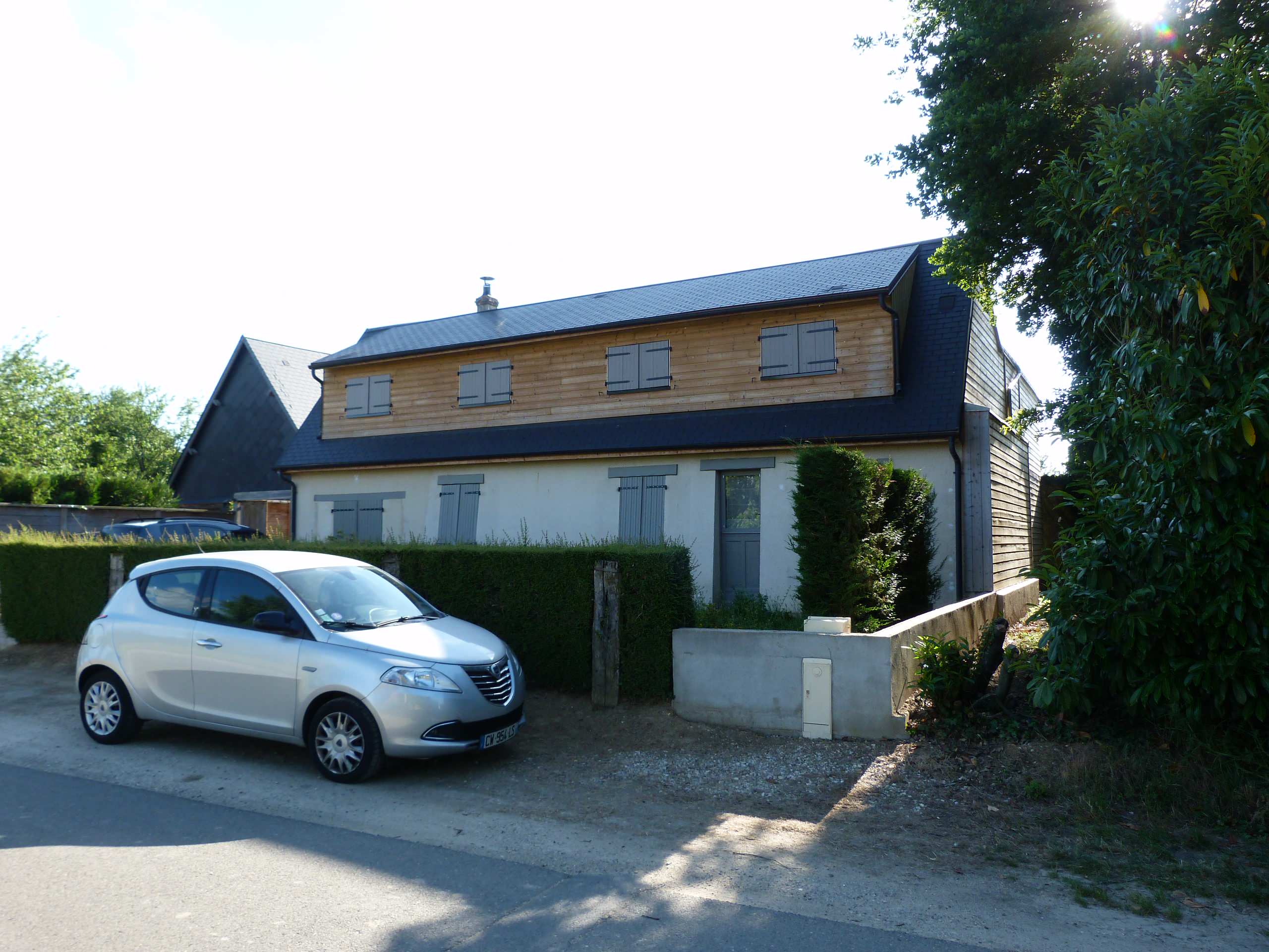 Surélévation, côté rue