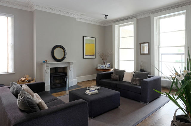 Maple House contemporary-vardagsrum