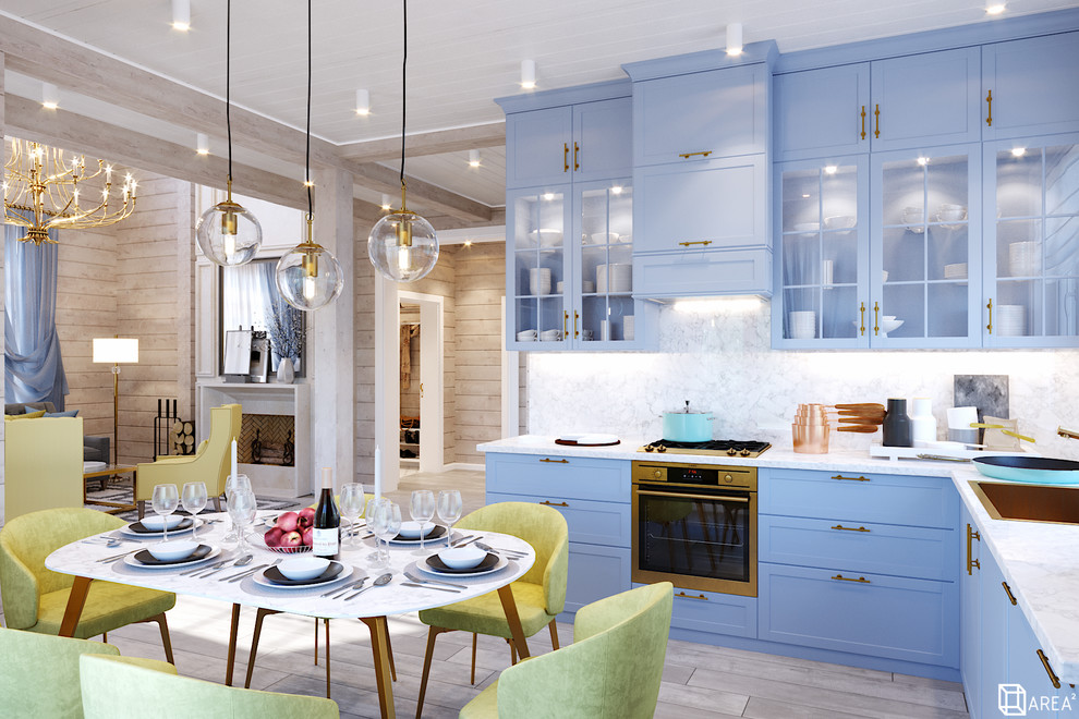 Дом из бруса 118,7 м²