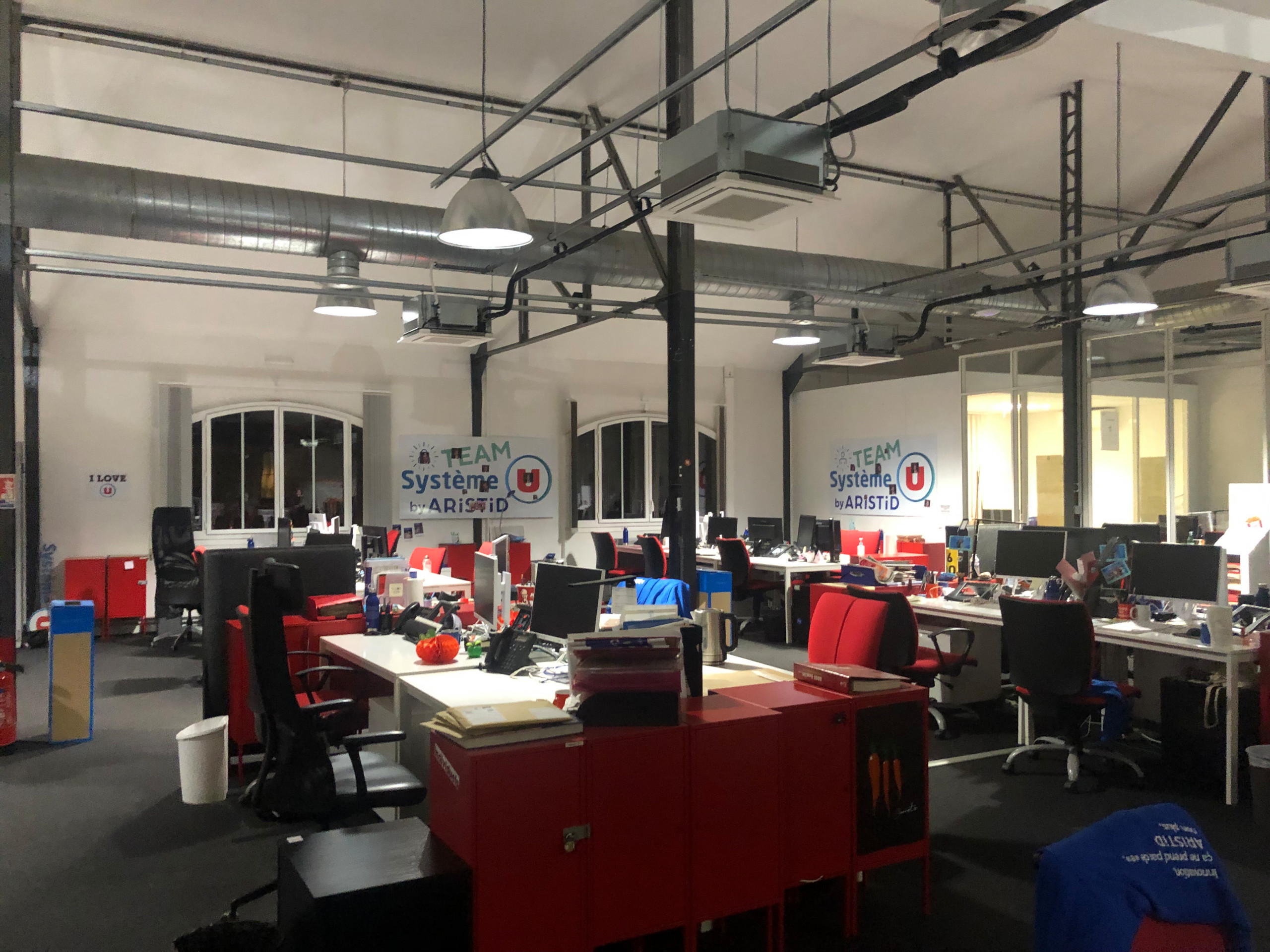 Rénovation de Bureaux style industriel