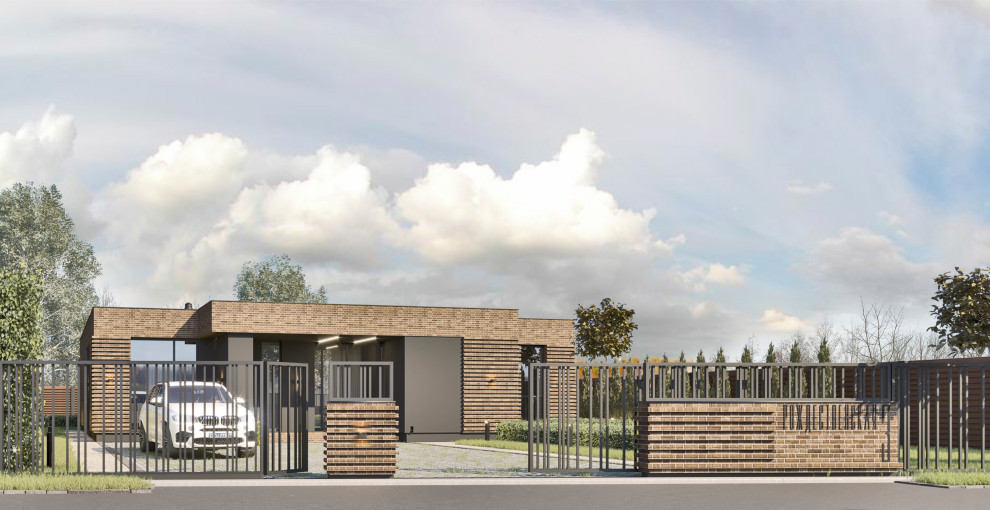 Одноэтажный дом в Первозванном