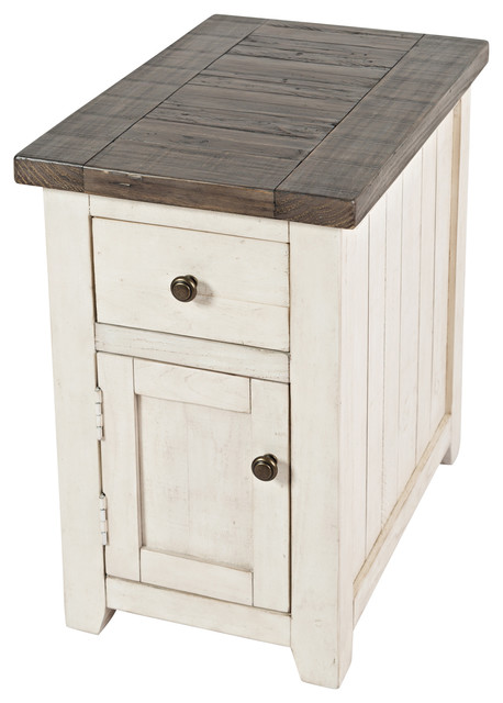 Madison County Chairside Table Farmhouse Side Tables And End