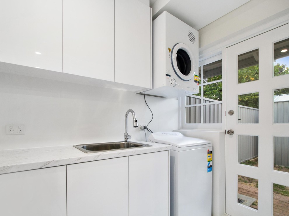 Modern laundry room in Perth.