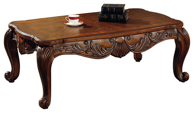 Coaster Venice Traditional Rectangular Tail Table Victorian Coaster Venice Traditional Rectangular Tail Table