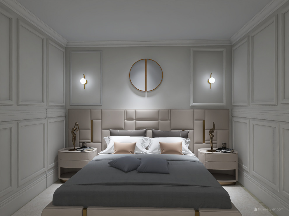 Однокомнатная квартира в стиле неокласики