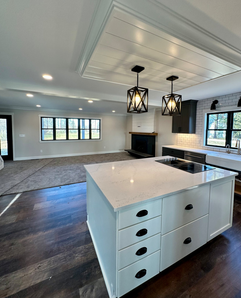 Kitchen and Living Room