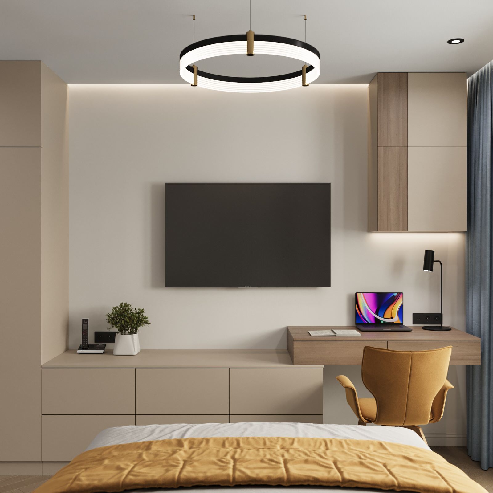 Дизайн квартиры во вторичном фонде, Кантемировская, Москва