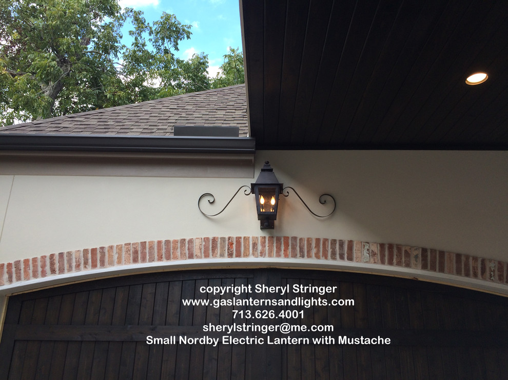 Sheryl's Small Nordby Electric Lantern with Mustache Curl