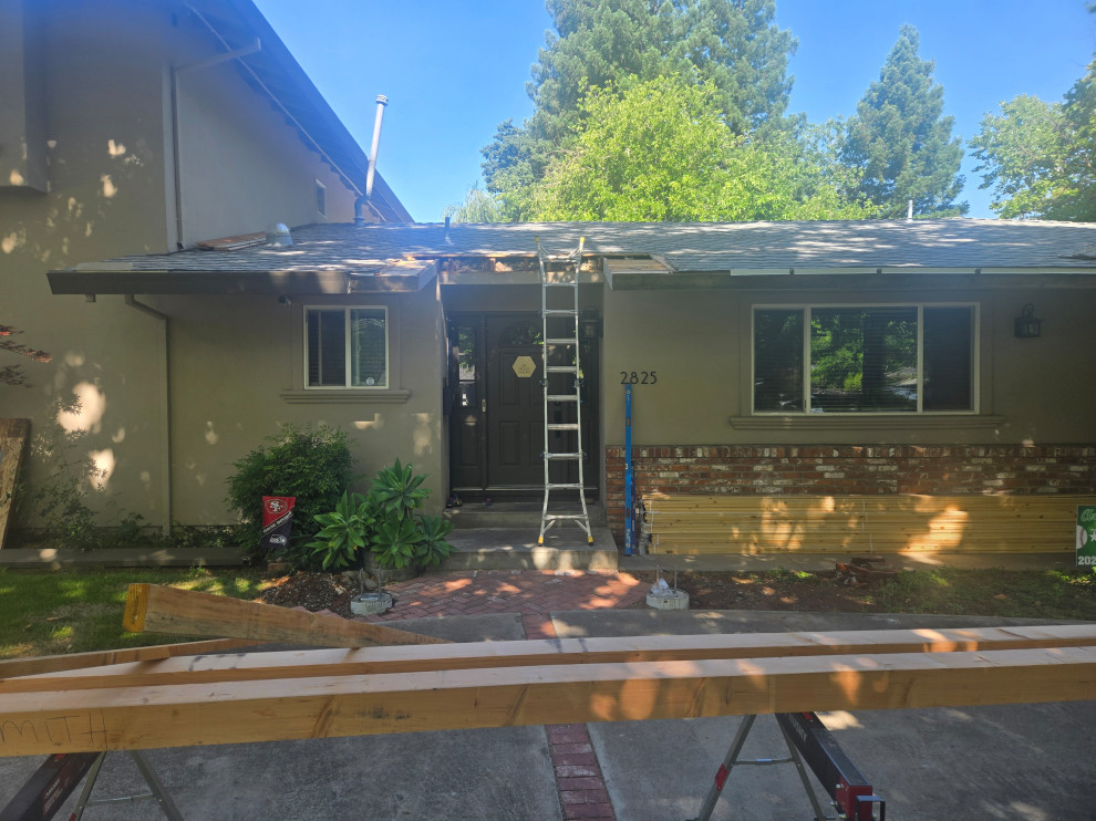 Gabled Entry Addition