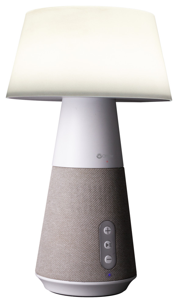 Entertain LED Speaker Lamp Contemporary Desk Lamps by OttLite