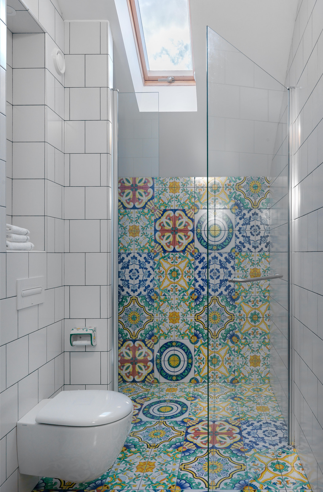 Гостевая ванная. Загородный дом Шале