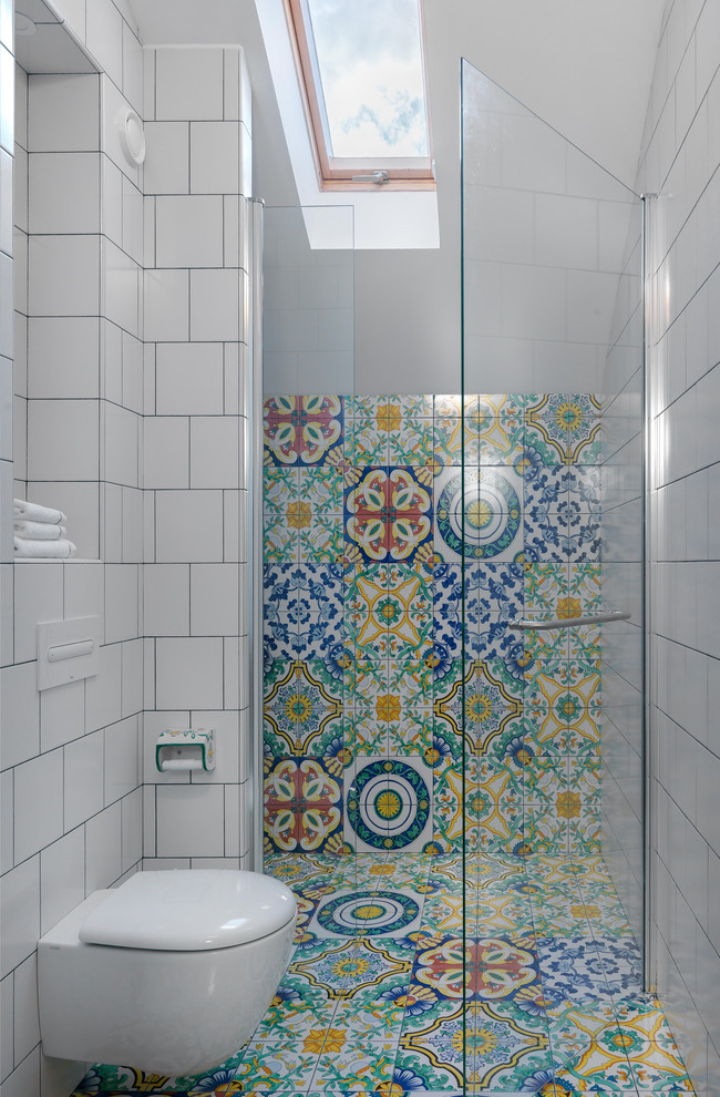 Гостевая ванная. Загородный дом Шале