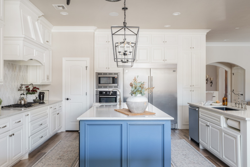 Rivanna Remodel - Traditional - Kitchen - Oklahoma City - by Kirby Home ...